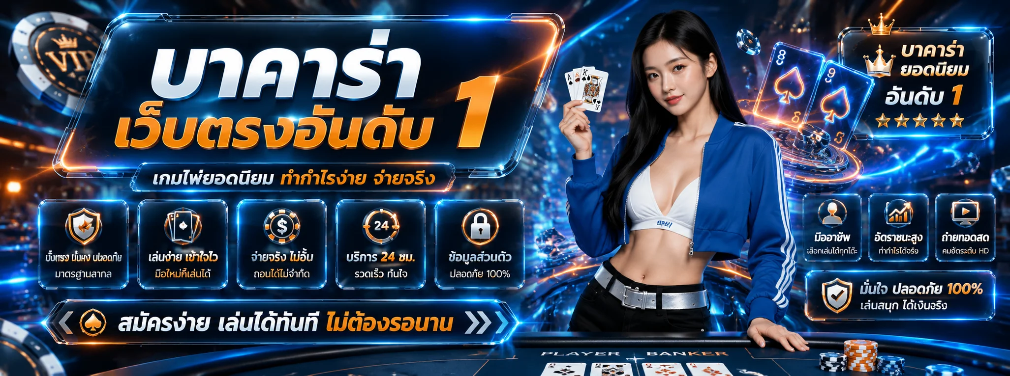 คาสิโนออนไลน์ 68pro ถ่ายทอดสดจากห้องเกมจริง